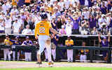 LSU Baseball won the 2025 College World Series with two straight wins over Coastal Carolina (Photo: LSU Baseball)